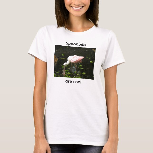 Camiseta Tee, Spoonbill (Anverso)