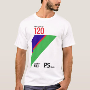 Camiseta Tee VHS de la serie 80s 120-PS