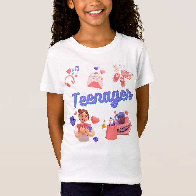 Camiseta Teeanager chica (Anverso)