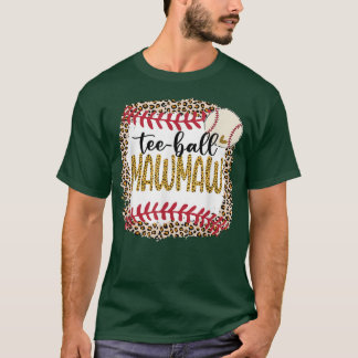 Camiseta Teeball Mawmaw, Leopard Teeball Mawmaw Para Softba