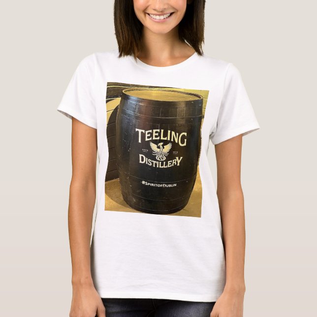 Camiseta Teeling Distillery Dublin Southern Ireland T Shirt (Anverso)