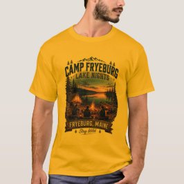Camiseta Teen Camp Fryeburg Lake Nights