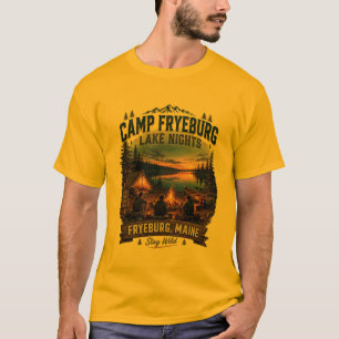 Camiseta Teen Camp Fryeburg Lake Nights