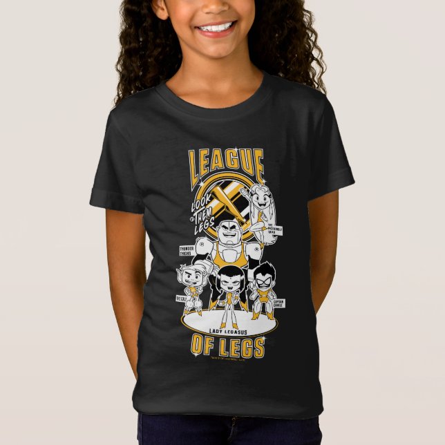 Camiseta Teen Titans Go! | League of Legs (Anverso)