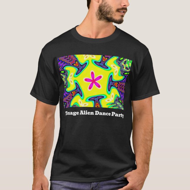 Camiseta Teenage Alien Dance Party (Anverso)