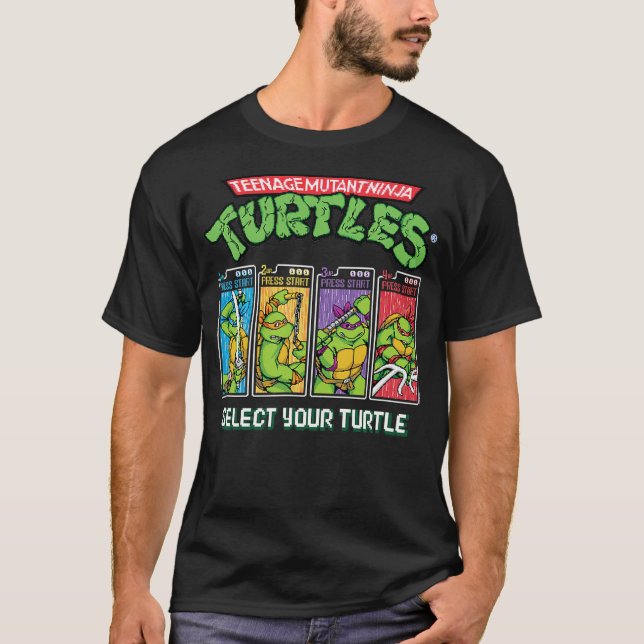 Camiseta Teenage Mutant Ninja Turtles - Select Your Turtle  (Anverso)