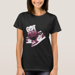 Camiseta Tees de los once en burdeos para coincidir con los