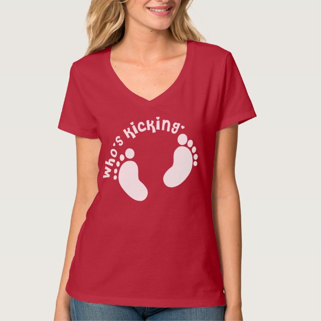 Camiseta Tees de maternidad (Anverso)