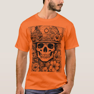Camiseta Tees de tinta de brújula de Rosa