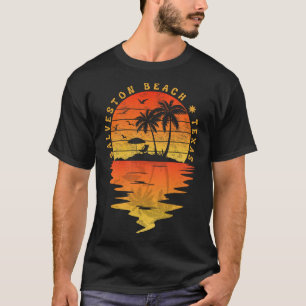 Camiseta Tees de vacaciones familiares Texas Galveston Beac