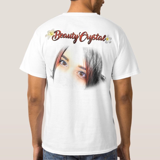 CAMISETA TEESHIRT BEAUTYCRYSTAL  (Reverso)