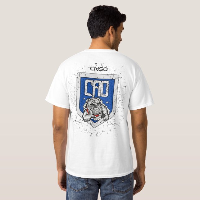 CAMISETA TEESHIRT BLANC CAO (Reverso completo)