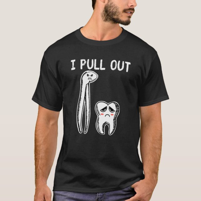 Camiseta Teeth, Extraigo Dental Student Assistant Dentist (Anverso)