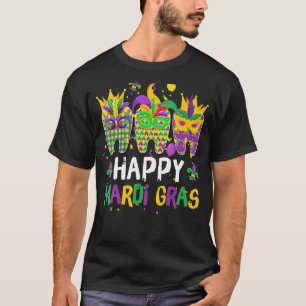 Camiseta Teeth Jester Mask Higiene dental feliz Mardi Gras