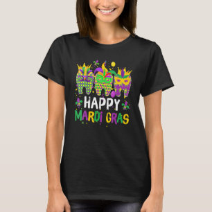 Camiseta Teeth Jester Mask Higiene dental feliz Mardi Gras