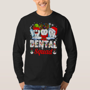 Camiseta Teeth Santa Reindeer Navidades Dental Squad Dentis