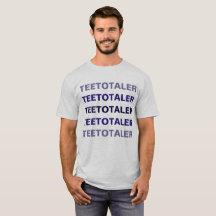 Teetotaler - En acero gris