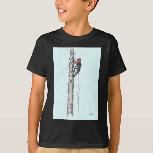 Camiseta Tegando al cirujano arborista (Anverso)