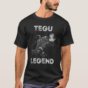 Camiseta Tegu Lizard Tegu Creatu, propietario del reptil