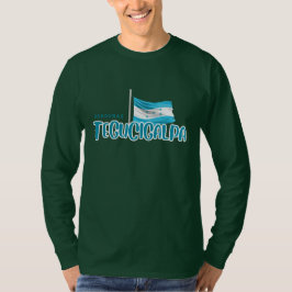 Camiseta Tegucigalpa con bandera de Honduras