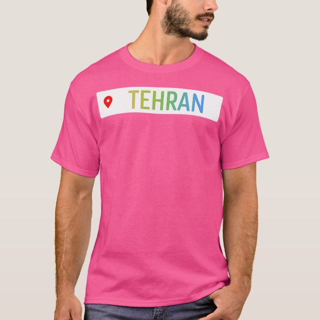 Camiseta Teherán Arcoiris Irán (Anverso)