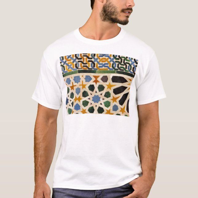 Camiseta Teja #3 de la pared de Alhambra (Anverso)
