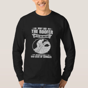 Camiseta Tejado Malo Funda Del Tejido De Cuchillos
