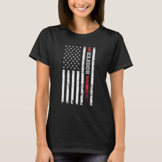 Camiseta Tejado mecánico de techo Soy un tejedor gracioso