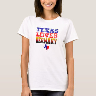 Camiseta Tejas ama Alemania