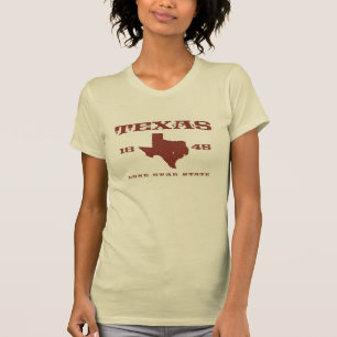Camiseta Tejas -- El estado solitario de la estrella