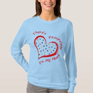 Camiseta Tejas huellas en mi corazón