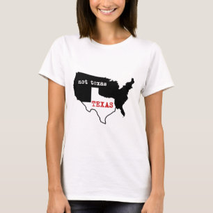 Camiseta Tejas/no Tejas