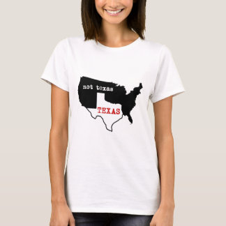 Camiseta Tejas/no Tejas