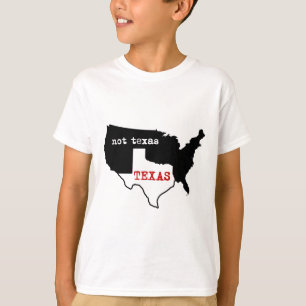 Camiseta Tejas/no Tejas