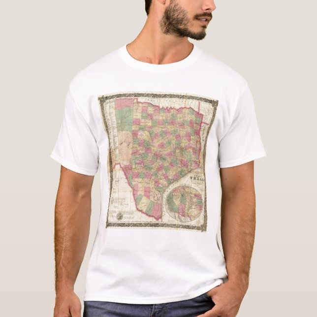Camiseta Tejas occidental (Anverso)