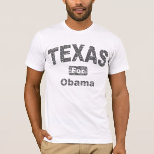 Camiseta Tejas para Barack Obama