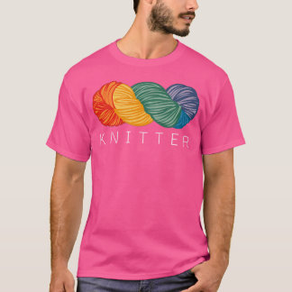 Camiseta Tejedor de Hilo de Arcoíris Amante del Hilo Ama Te