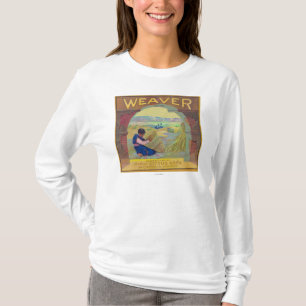 Camiseta Tejedor LabelPiru anaranjado, CA