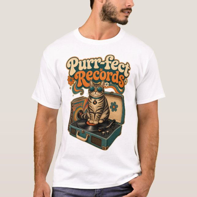 Camiseta Tejedor Profesional de Gatos (Anverso)