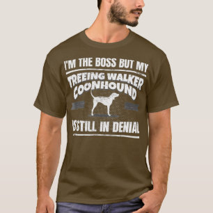 Camiseta Tejer a Walker Coonhound Dog Entrenamiento Gracios