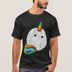 Camiseta tejer aguja hilado de lana chopping unicornio kidd