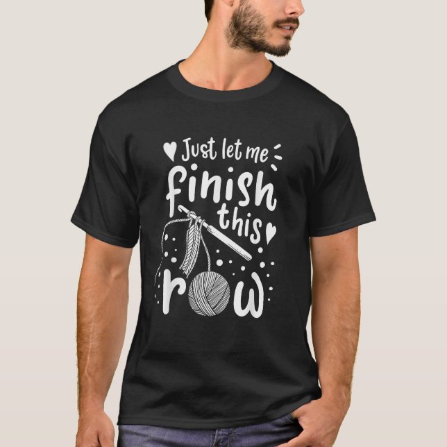 Camiseta Tejer Ganchillo Hilo Divertido (Anverso)