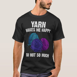 Camiseta Tejer Para Hombres Mujeres Hilo De Ganchillo 2