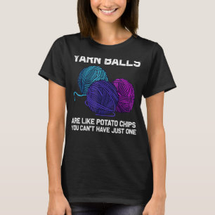 Camiseta Tejer Para Hombres Mujeres Hilo De Ganchillo De La