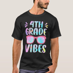 Camiseta Tejido 4° Grado Vibes Cuarto Grado Escuadrón 1° Dí