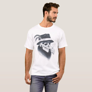 Camiseta Tejido blanco viejo