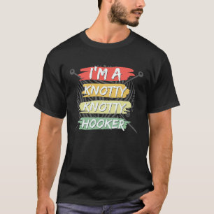 Camiseta Tejido Crochet Yarn Vintage Gráfica Plus Tamaño