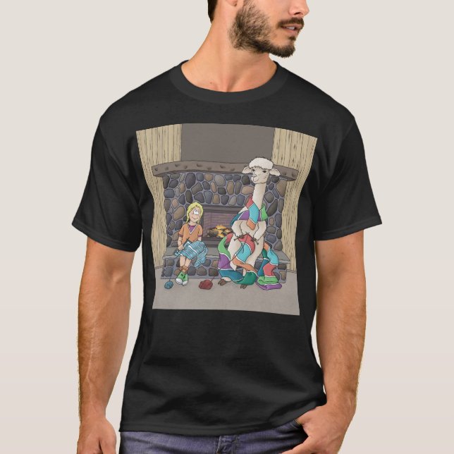 Camiseta Tejido de Alpaca (Anverso)