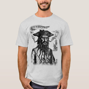 Camiseta Tejido de barba negra