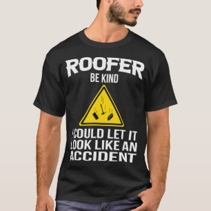 Camiseta Tejido De Cita Del Techo De Los Hombres